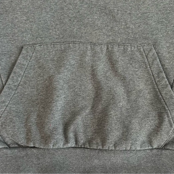 Russell Gray Hoodie with Neon Green Lining - Picture 5 of 14